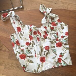 Floral Print Women's Top, brought from Anthropology, used one time.